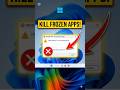 Frozen App Not Responding? Fix It in 1 Second ⚡ #Shorts