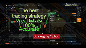 The Best Trading Strategy Using 1 Indicator 100% Accurate Strategy Iq Option