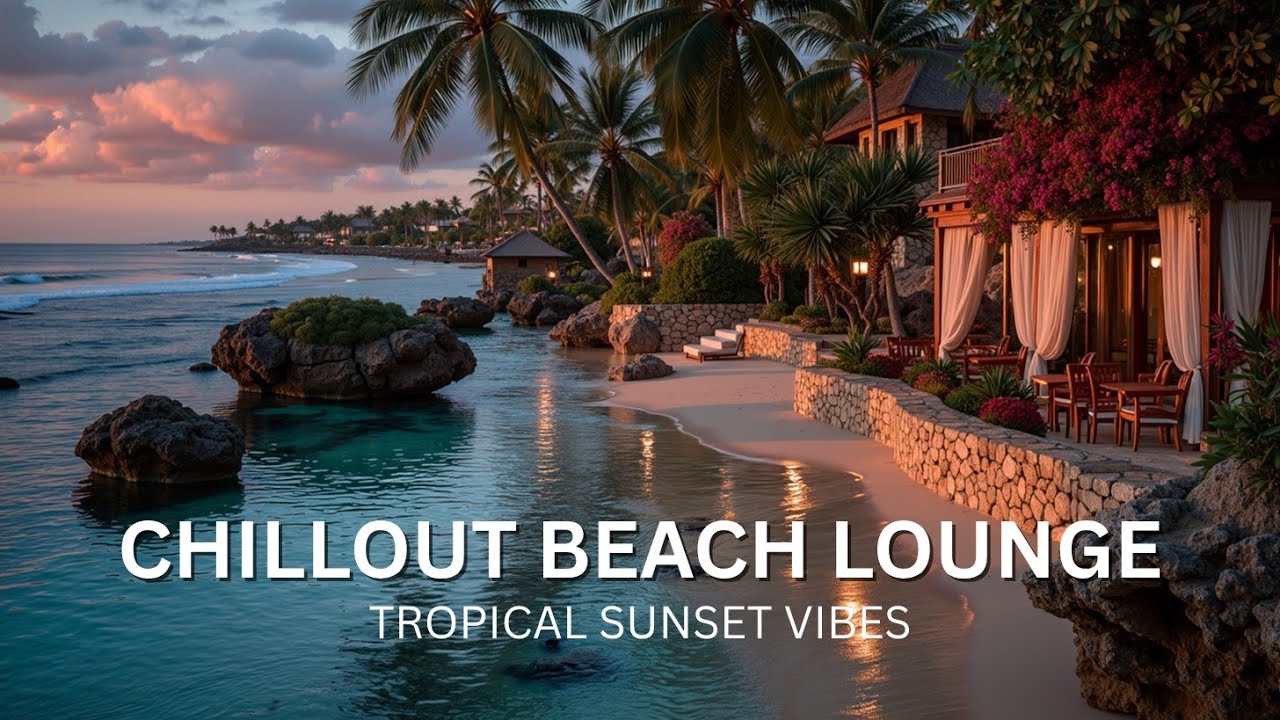 Chillout Beach Lounge Music for Tropical Sunset Vibes | Deep House Mix ...
