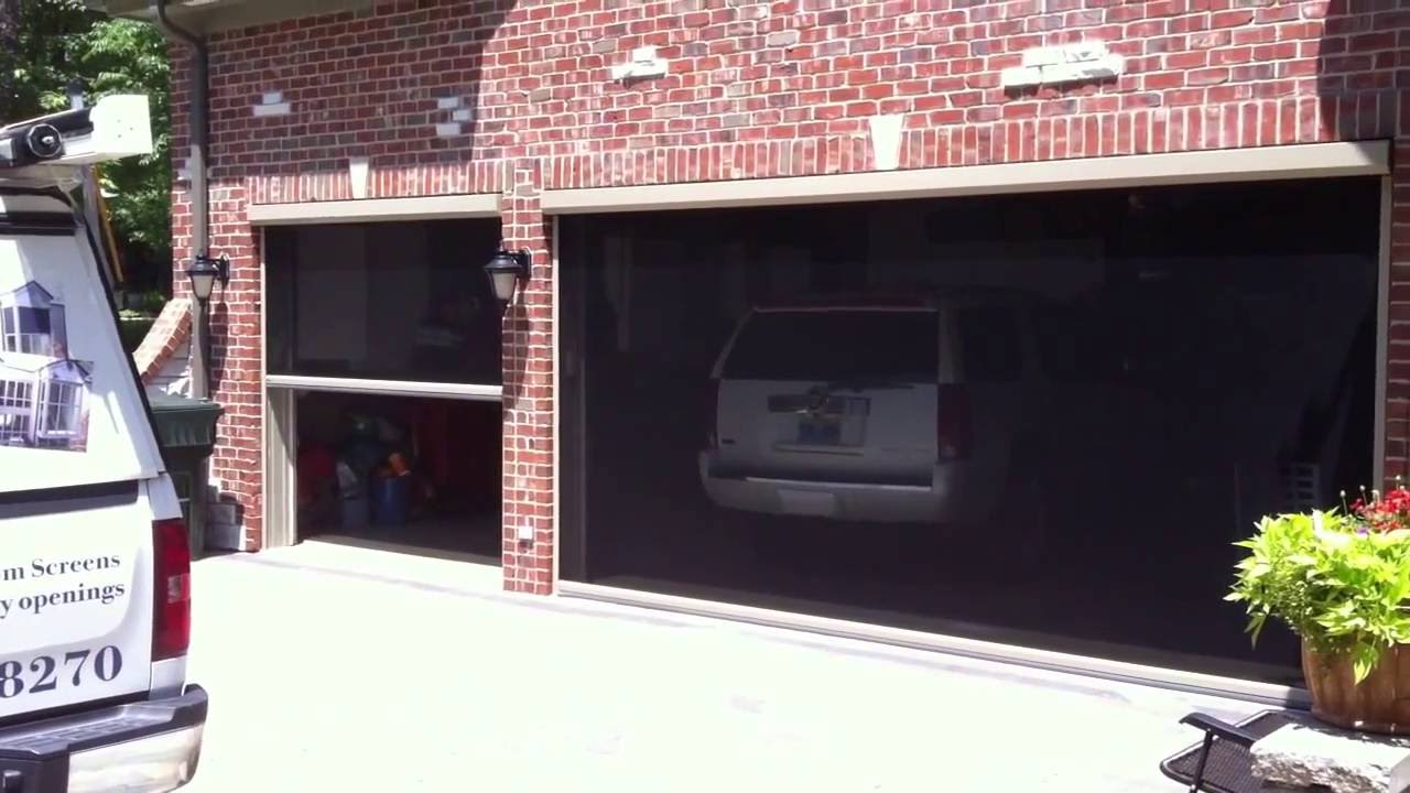 Latest Garage Door Screen Youtube for Small Space