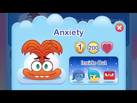 Anxiety Level 1 - Inside Out shorts disneyemojiblitz insideout by Emoji Blitzer Gurl