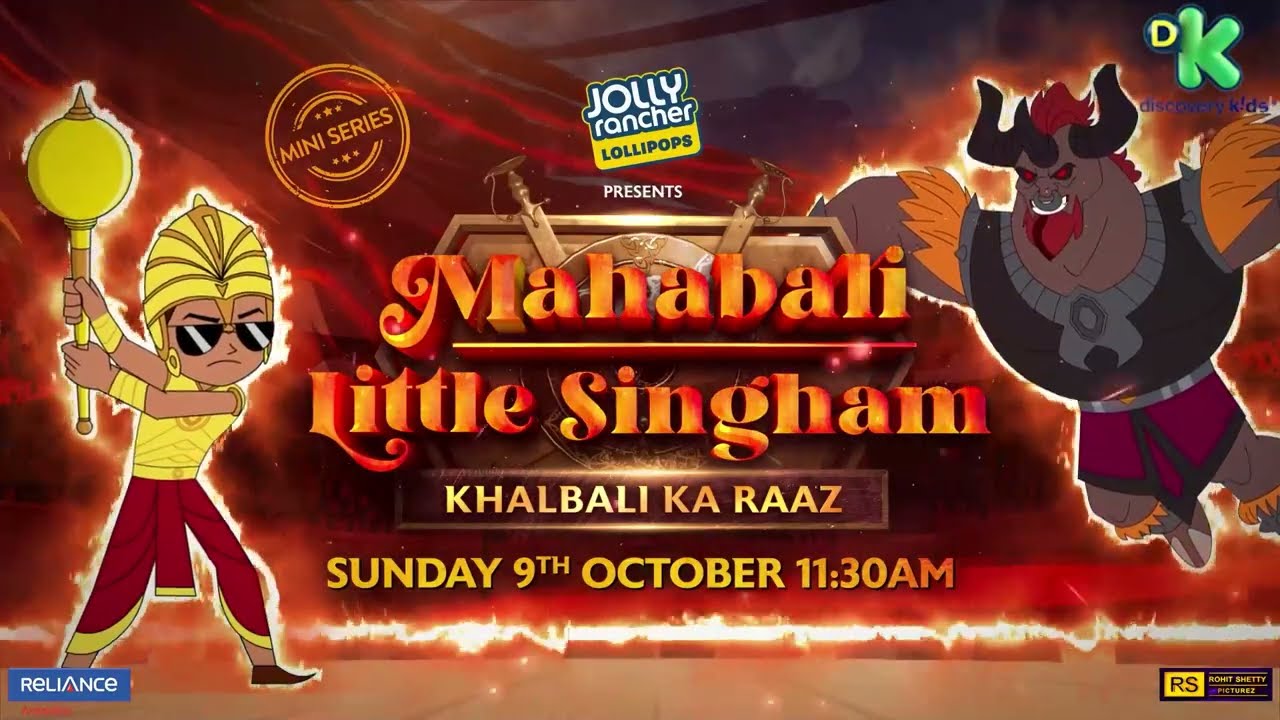 Promo | Mahabali Little Singham Khalbali ka Raaz | Sunday | 9th Oct | 11:30  AM on Discovery Kids - YouTube