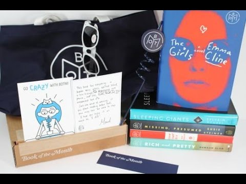 Book of the Month Complete July 2016 Unboxng + Coupons ($5.00 Box), Free Gifts