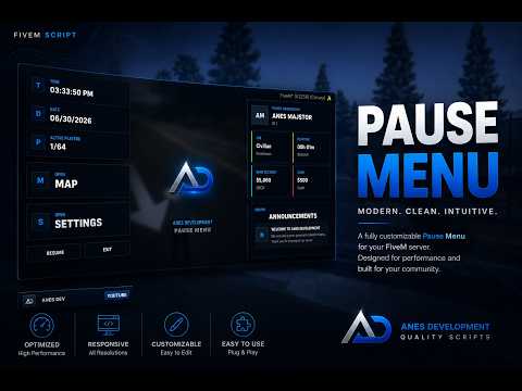 Advanced Pause Menu | Multi Framework