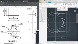 vẽ BRASSES in THE CROSSHEAD ASSEMBLY = inventor