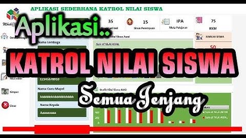 Cara Yang Benar  Katrol Nilai Siswa di Microsoft Excel | Gratiss