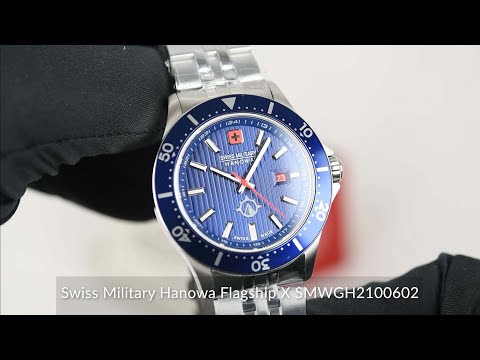 Flagship SMWGH2100602 Military Swiss X Hanowa - YouTube