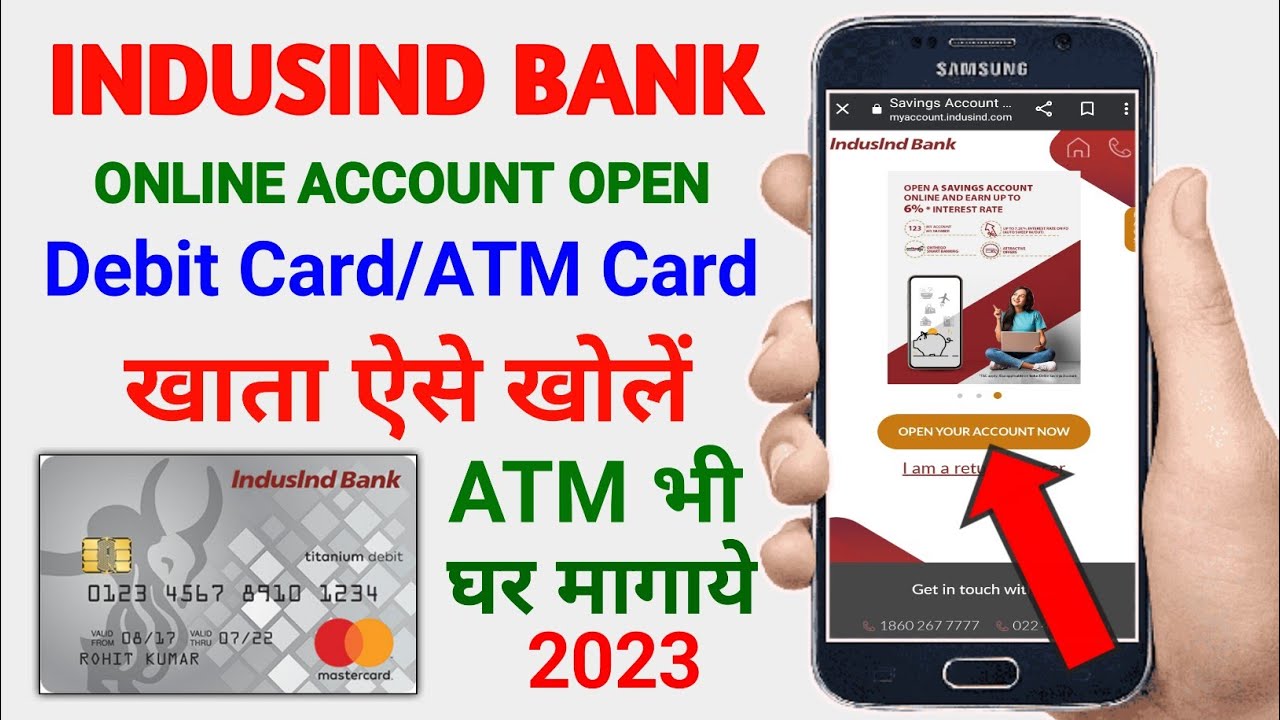 indusind bank zero balance account opening online banking Indusind Bank Account