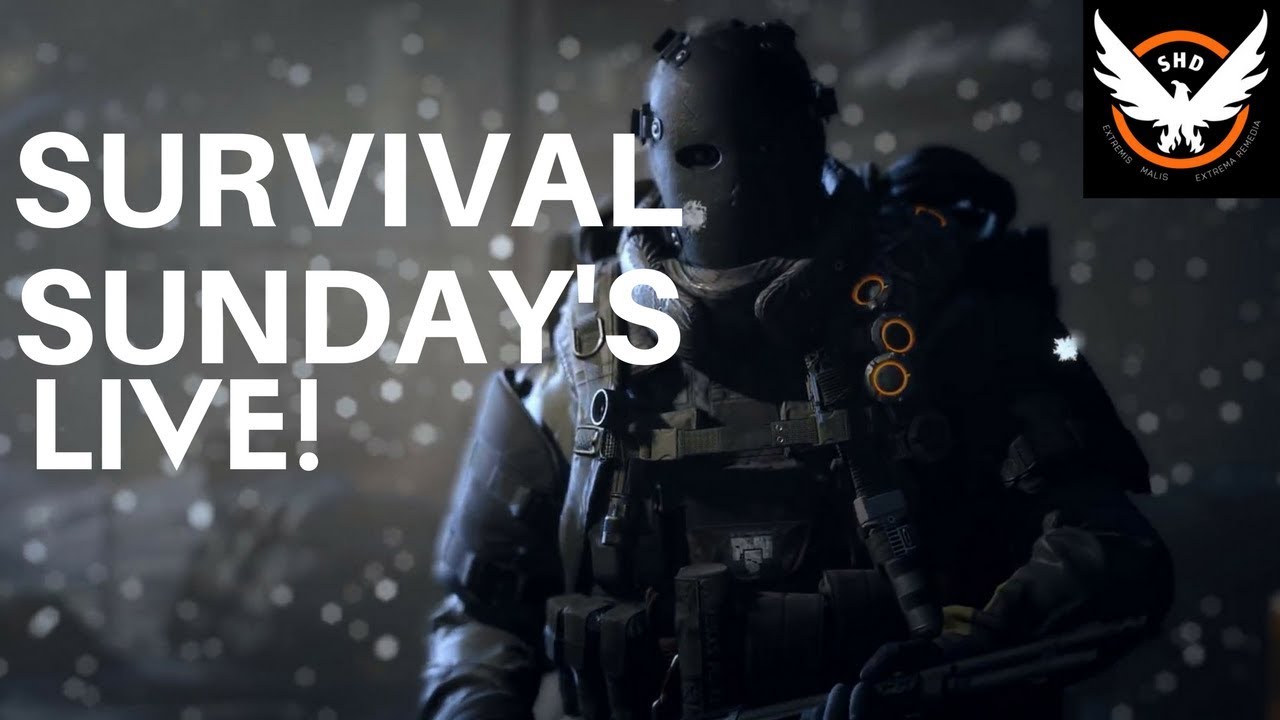 The Division - Survival Sunday's Live! Runs With Subs