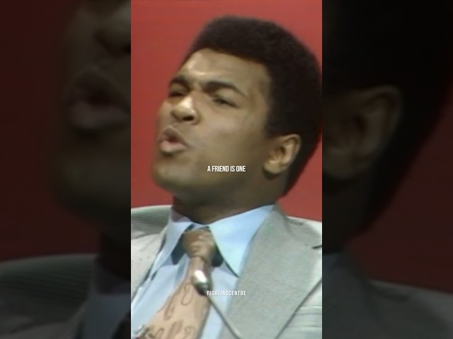 Muhammad Ali On Real Friends 💯 class=