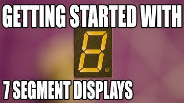 7-Segment Displays: Getting Started (Includes Arduino Sketch)