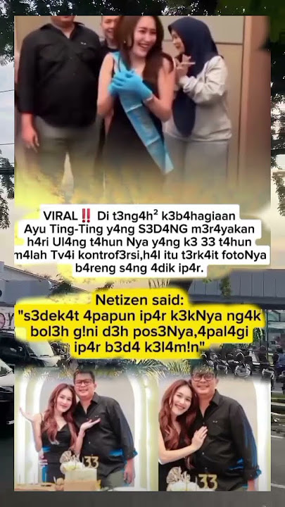 Ayu Ting2 takes intimate photos with her sister-in-law #artist #shorts