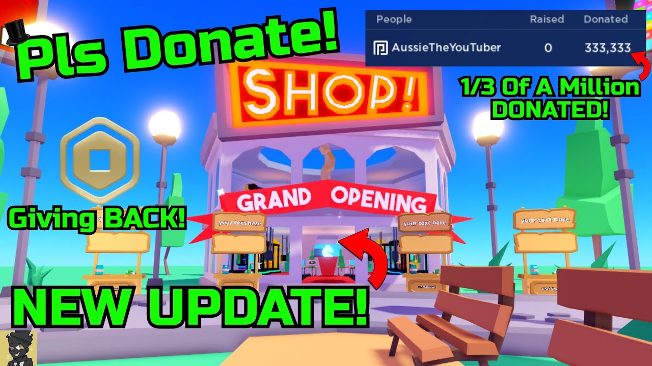 PLS FUND (DONATION GAME) - Roblox