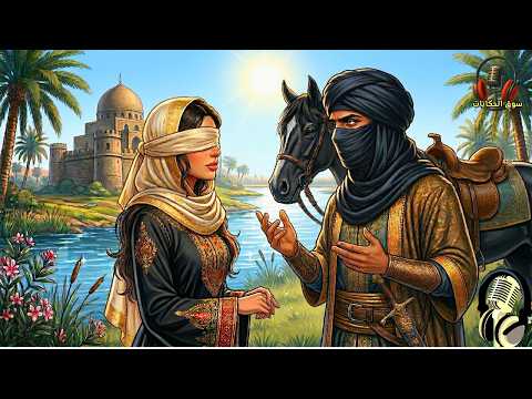 قصة الملثم والفتاة العمياء، من القصص المشوقة قبل النوم، ضع السماعات واستمع، سوق الحكايات والقصص