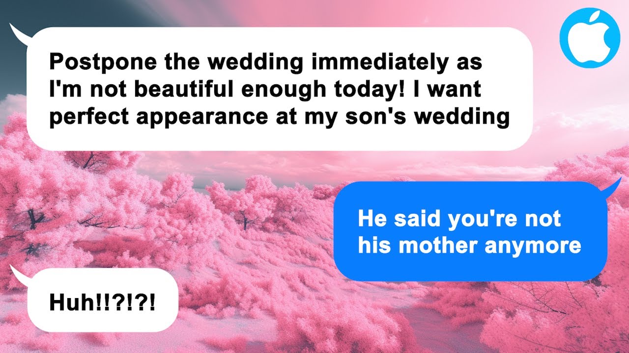 [Apple] My MIL asked me to postpone my wedding as her face bloated