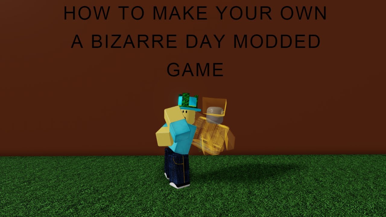 HOW MAKE SCR SKIN! [A Bizarre Day] [Roblox] 