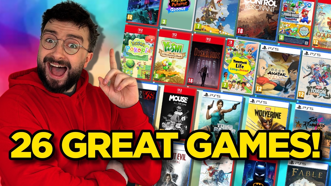 26 games to look forward to in 2026!! (MORE than just Nintendo)!