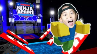 Roblox American Ninja Warrior Challenge! With Kaven and Friends!