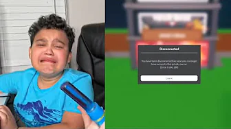 i made him cry