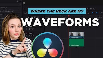 What to Do About Missing Waveforms in DaVinci Resolve