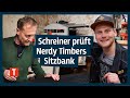 Sitzbank selber bauen: Schreinermeister reagiert auf Nerdy Timbers selbst gebaute Holzbank