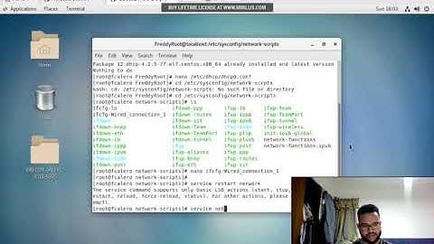 Como configurar un servidor DHCP en centOS 7