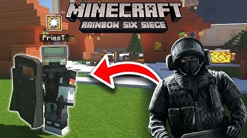 Minecraft, But Everything Is Rainbow Six Siege