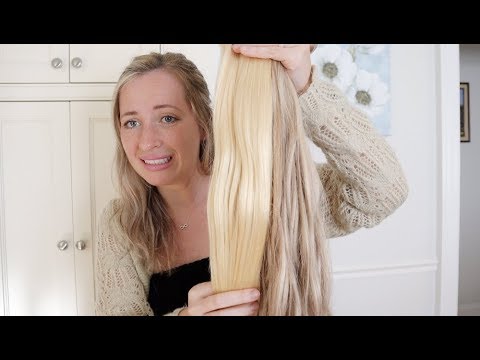 Blonde Zala Hair Extensions Vs Six Star Hair Youtube