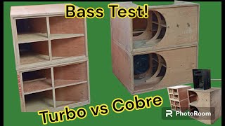 BASS TEST! Comparing TURBO and COBRE? SINU MAS MALAKAS AT Quality? Ang Lakas nung usa!!