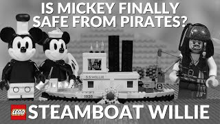 Is Mickey Finally Safe from Pirates? LEGO Steamboat Willie