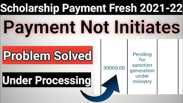 NSP Scholarship Payment Under Processing 2021-22 / NSP Fresh Payment  Update @Rkhelpzone