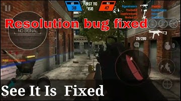 How to Fix Resolution problem in Bullet Force
