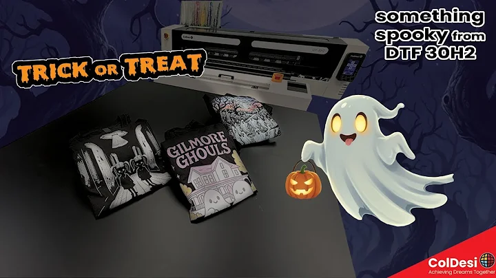 Creating Custom Halloween Tee's | ColDesi DTF 30H2