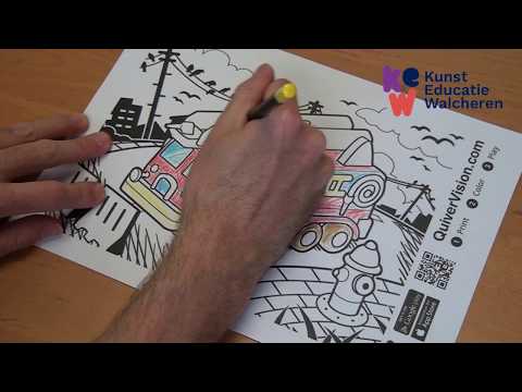 Video: Hoe Breng Je Een Tekening Tot Leven