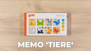 Spielanleitung | Memo-Spiel ‚Tiere‘ | goki screenshot 2
