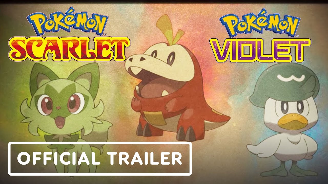 Vem aí? Pokémon Scarlet e Violet é o primeiro jogo a ganhar trailer