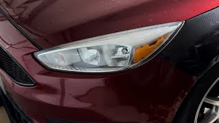 How to open a 2013-2018 Ford Focus SE/ST hood with a broken hood latch