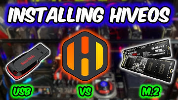 HiveOS Install USB vs M.2
