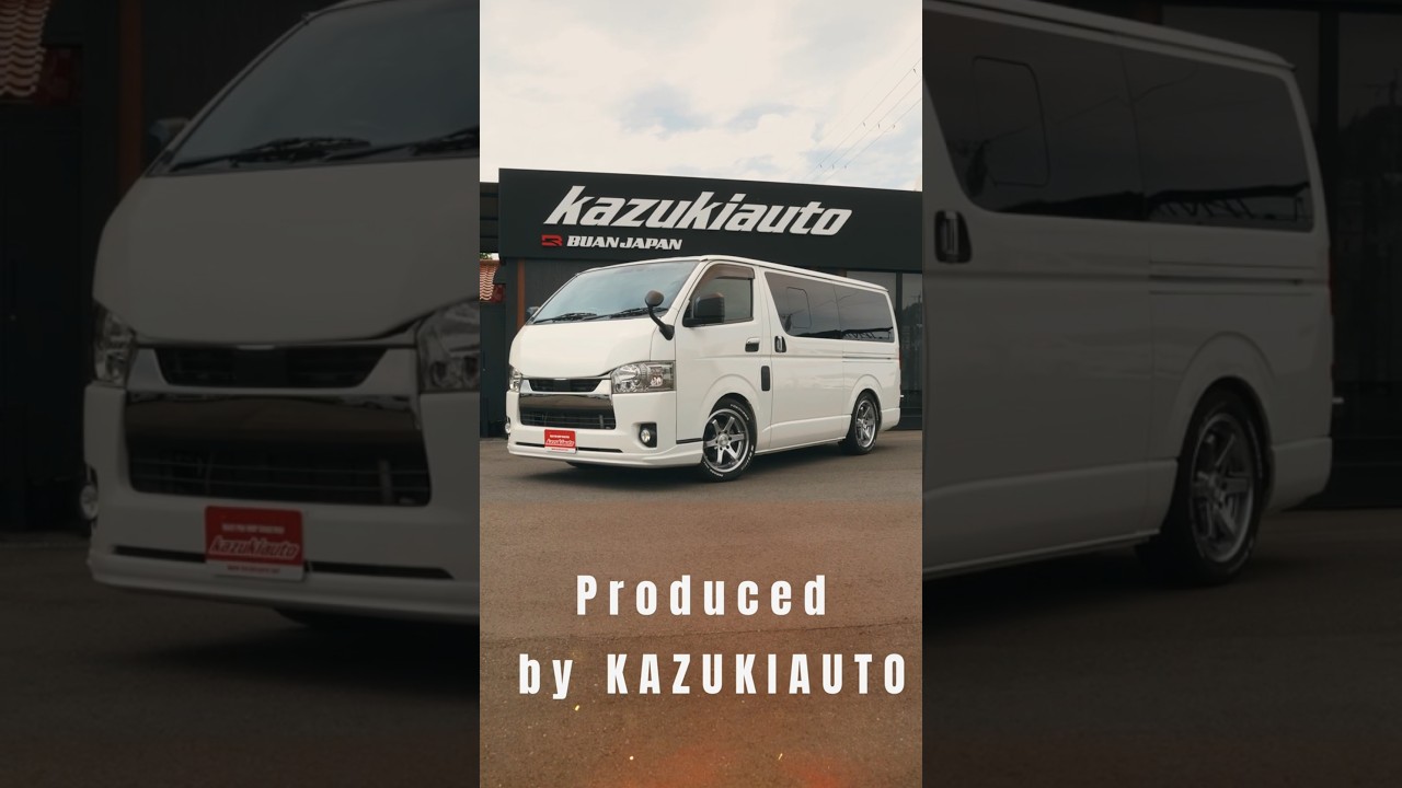 足元に存在感抜群の KBRACING 18MAX をセットし、迫力あるスタイルを演出!