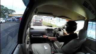 Drag race on sirkuit international sentul toyota avanza