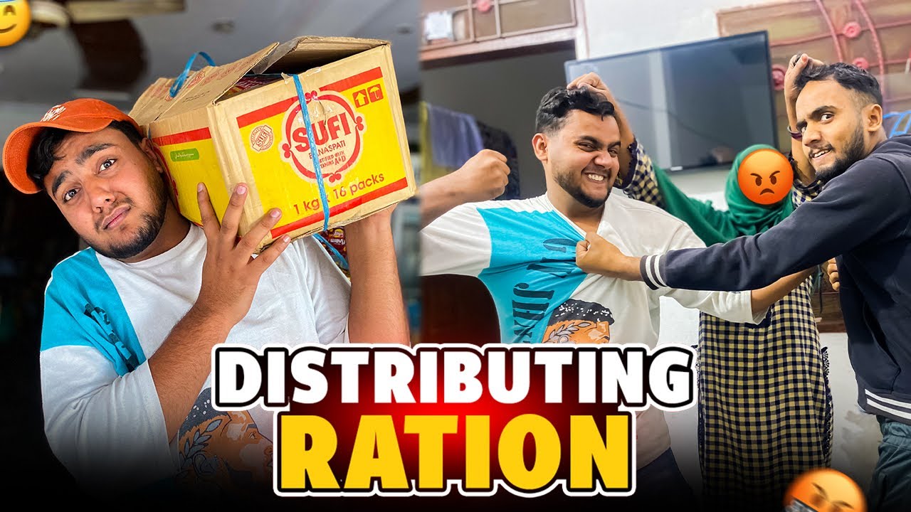 Rashan distributed 😊 amma ka sath kiya prank 🤣