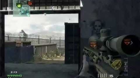MW3 Quickscope Fail