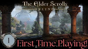 First Time Playing The Elder Scrolls Online - Episode 1 [Beginning Tutorial]