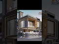Before After House Elevation | Modern Home Design Transformation 🏡✨ #shorts #constructionideas