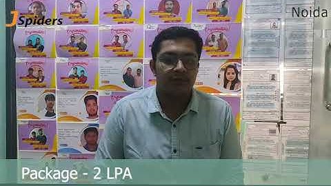 Placed Student Shares His Review || Placed As Tech. & Support Engineer ||