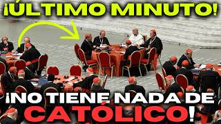 «¡ESTO ES ANTICATÓLICO!» ¡Obispos y fieles se enfrentan al SÍNODO!