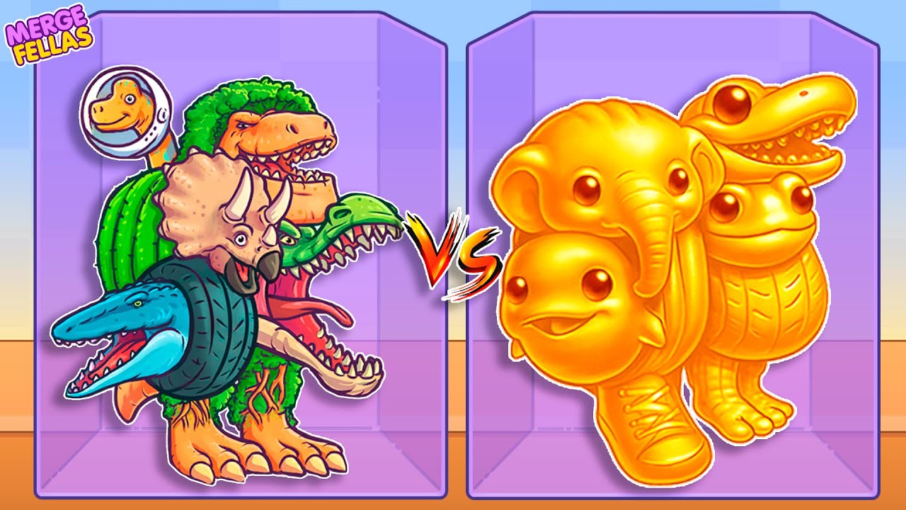 Merge Fellas ITALIAN BRAINROT GURASIK VS GOLDEN MODE | Boss + Boss I New Update - Reaching Max Level