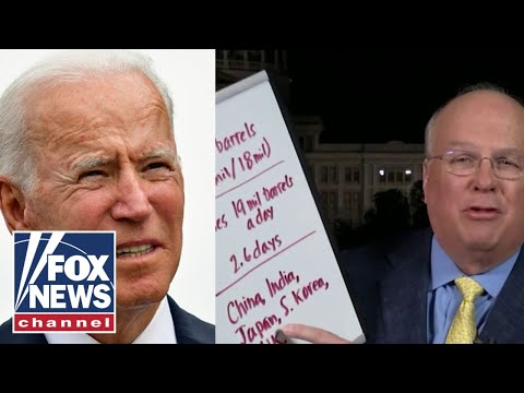 Karl Rove brings receipts in epic takedown of Biden plan on gas prices.