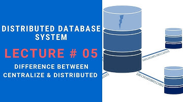 Difference Between Centralize and Distributed Database System - Lecture 05