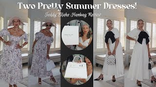 TWO PRETTY DRESSES AND A TEDDY BLAKE HANDBAG REVIEW